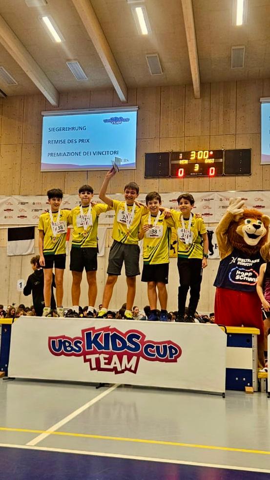 UBS KIDS CUP TEAM TRIONFO SAV VACALLO ; TAHOU VOLA NEGLI USA